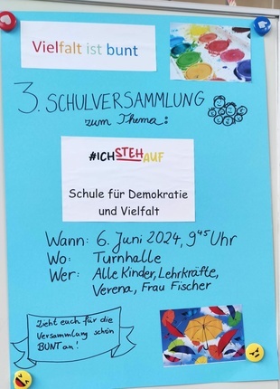 Wir sind bunt! Ein Hoch auf die Vielfalt!